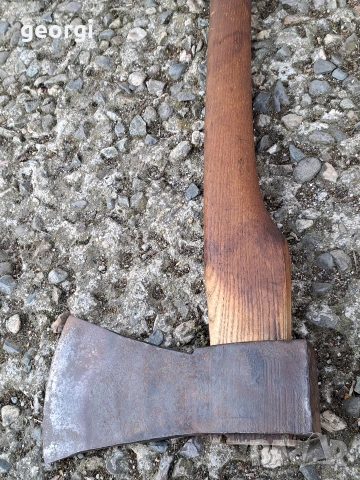 стара брадва, снимка 4 - Градински инструменти - 54346719