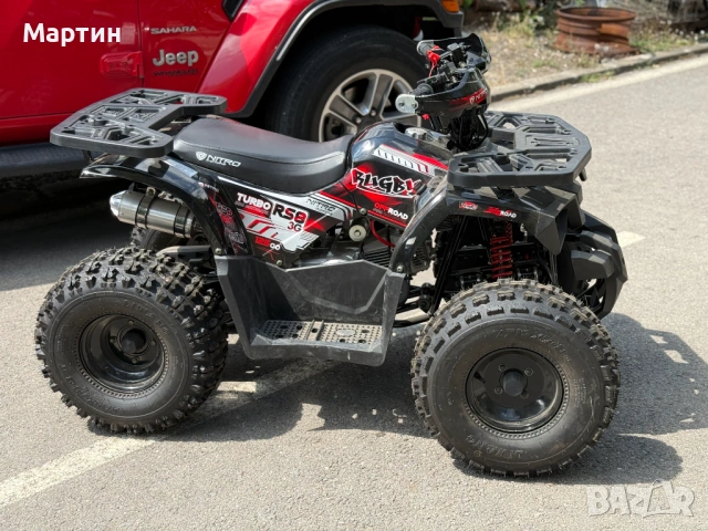 Детско ATV Nitro Motors 125cc – Полуавтоматик – 2023г., снимка 2 - Мотоциклети и мототехника - 54606111