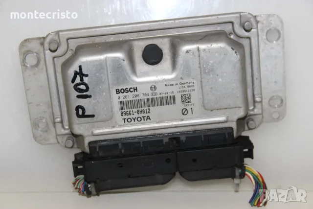 Моторен компютър Peugeot 107 (2005-2012г.) 0261208704 / 0 261 208 704 / 89661-0H012 / 896610H012