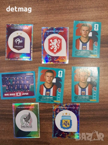 Стикери Панини Мбапе и Халанд Световно 2026 Panini FIFA World Cup магазин DARENLAND, снимка 2 - Колекции - 55264689