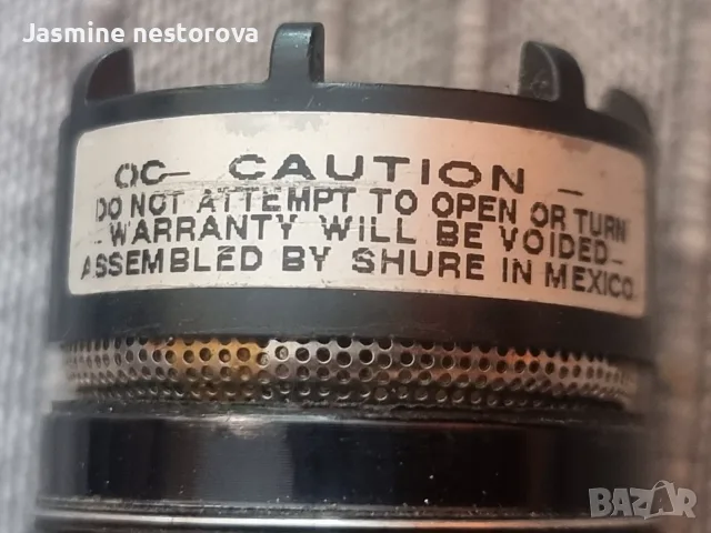 Оргинален Микрофон shure , снимка 2 - Микрофони - 55422611