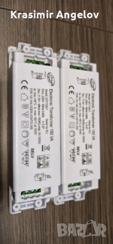 Трансформатори 220/12V 210W/150W/105W, снимка 5 - Друга електроника - 53075086