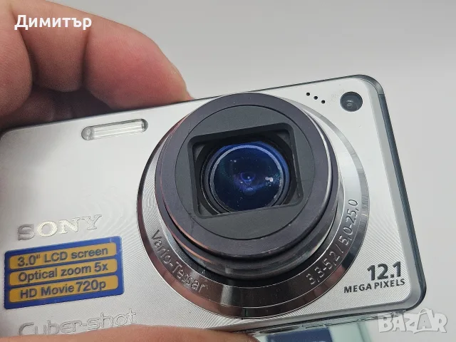 sony cybershot dsc-w290 дигитален фотоапарат камера digital photo camera 12mp, снимка 10 - Фотоапарати - 55390130