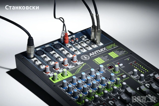 Свободен за продажба миксер ANT ANTMIX 8FX, снимка 4 - Ресийвъри, усилватели, смесителни пултове - 55273129
