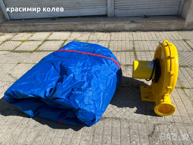 немски надуваем замък за скачане с компресор, снимка 14 - Други игри - 54099821