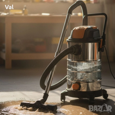 Stark’s IVC30 – Прахосмукачка 3 в 1 за сухо и мокро почистване с обдухване, 1500W и 30L резервоар, снимка 3 - Прахосмукачки - 54907514