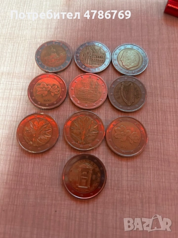 Монети с номинал 2€ , снимка 2 - Други стоки за дома - 54990368