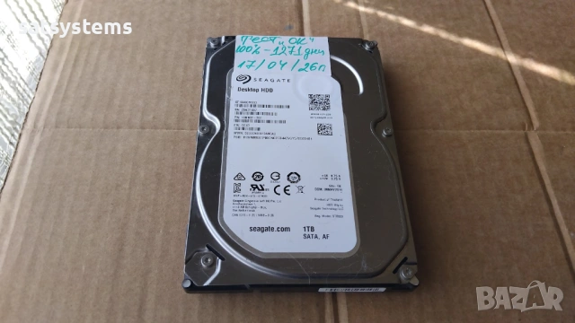 Хард диск Seagate Barracuda Desktop HDD ST1000DM003 1TB SATA 6.0Gb/s