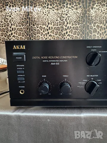 Продавам усилвател AKAI, снимка 2 - Ресийвъри, усилватели, смесителни пултове - 55484446