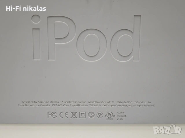 активна тонколона Hi-Fi безжична тонколона док станция Apple iPod a1121, снимка 9 - Тонколони - 54832539