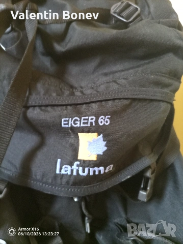 Туристическа раница марка Lafuma Eiger 65., снимка 2 - Спортна екипировка - 54962513