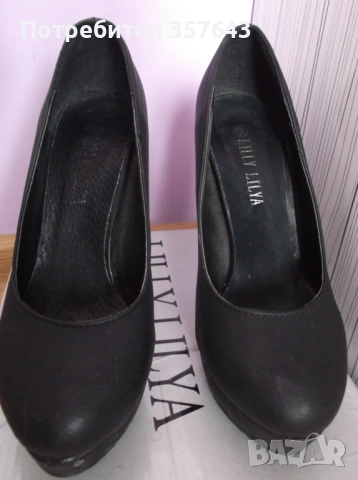 Дамски обувки с ток и на платформа, снимка 2 - Дамски обувки на ток - 54282756