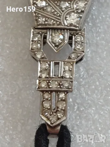 Прекрасно бижу за дамите.Стар антикварен часовник марка Longines,платина и диаманти/1929 год., снимка 17 - Дамски - 55449457