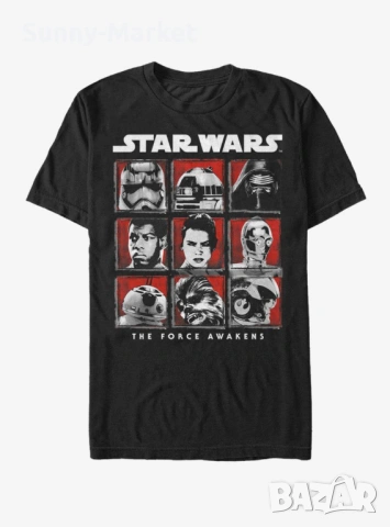 Тениска Star Wars , мъжки детски и дамски модели и размери 