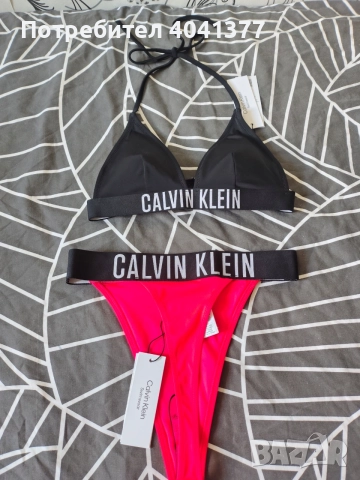 Calvin Klein оригинален бански, нов с етикет, снимка 2 - Бански костюми - 54993672