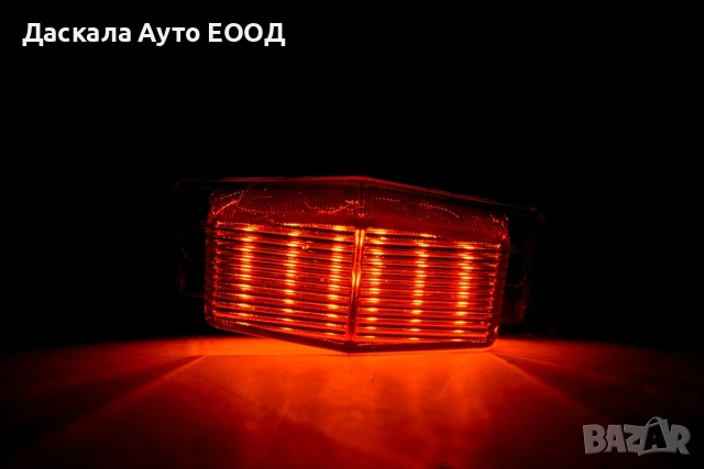1бр. универсален old school LED габарит, 12-24V, DOUBLE BURNER , 3 цвята, снимка 4 - Аксесоари и консумативи - 55230410