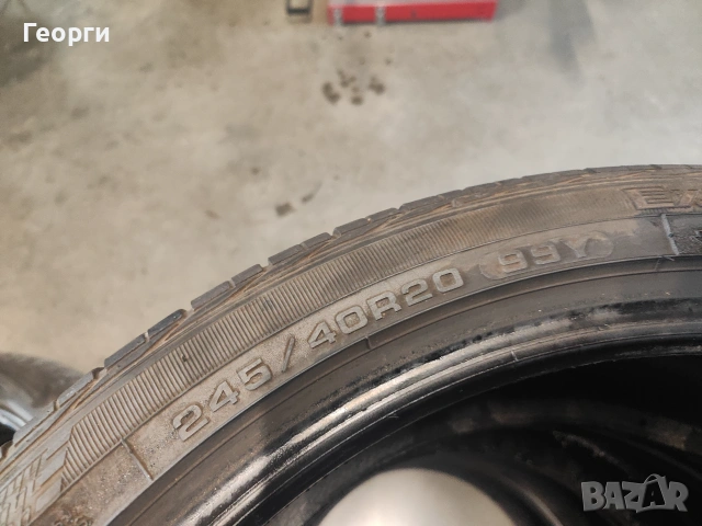 4бр.летни гуми 245/40/20-275/35/20 спорт пакет Goodyear, снимка 4 - Гуми и джанти - 55055798