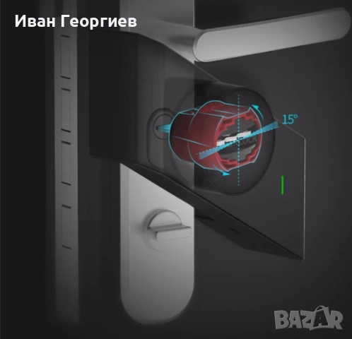 Xiaomi Sherlock M1 -интелигентна ключалка , снимка 4 - Друга електроника - 53978379