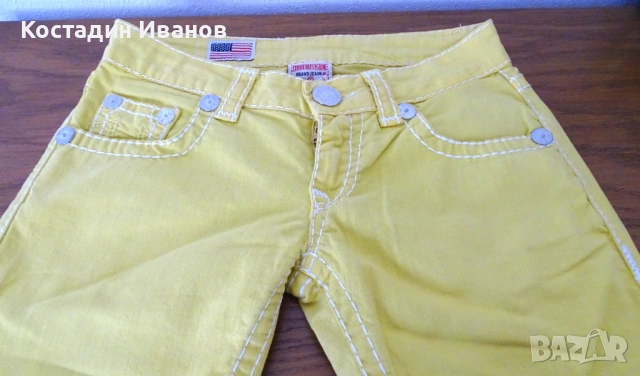 True Religion дамски дънки размер 27 - дефектен цип, снимка 3 - Дънки - 54724644