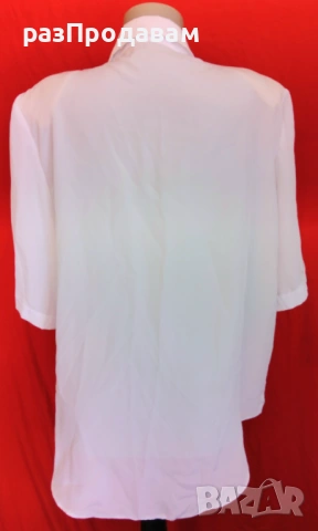 Дамска Копринена Риза с Елек на Цветя!~XL~4XL, снимка 6 - Ризи - 54602546