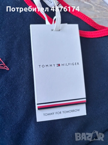 Тениска tommy hilfiger, снимка 2 - Тениски - 55162398