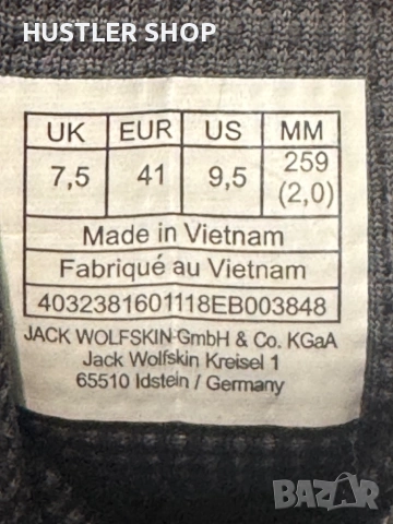 Туристически обувки JACK WOLFSKIN TEXAPORE. Размер 41, снимка 8 - Мъжки боти - 54885318