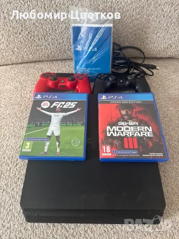 Playstation 4  slim 500 gb jetblack, снимка 2 - PlayStation конзоли - 55466454