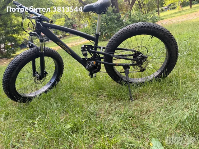 Fat Bike 26” с двойно окачване