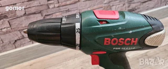 Акумулаторен винтоверт Bosch PSR 14,4 LI-2 – 2 батерии, зарядно и куфар, снимка 5 - Винтоверти - 55381399