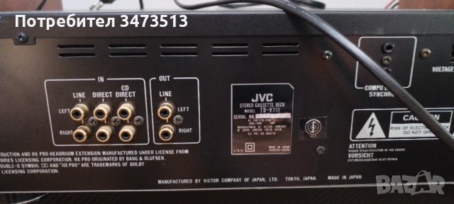 JVC TD-V 711, снимка 4 - Декове - 54584603
