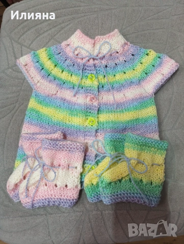 Бебешко елече , снимка 6 - Жилетки и елечета за бебе - 54156833