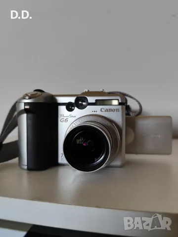 Canon Powershot G6, снимка 5 - Фотоапарати - 55698228
