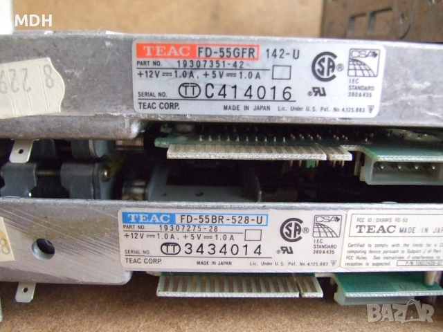 флопи дискови устроства 5.25 TEAC, снимка 5 - Други - 54256111