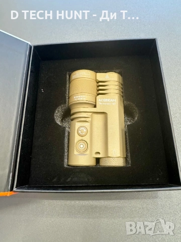 Мощен фенер Acebeam M1 Terminator | LEP + LED | Zoom | Далекобоен 1600м