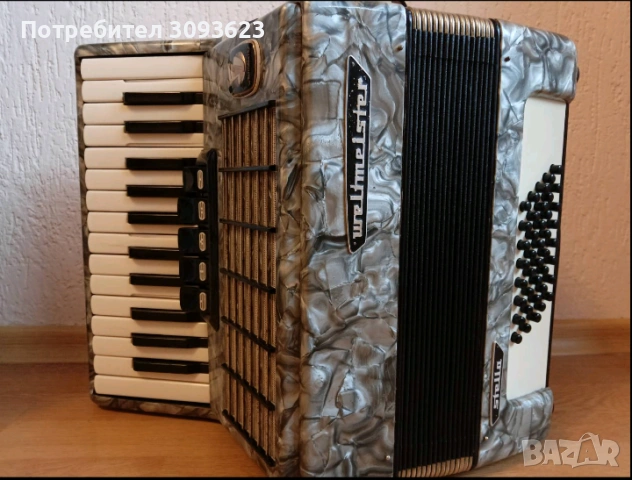 Акордеон Велтмайстер Стела 40, снимка 4 - Акордеони - 54009312