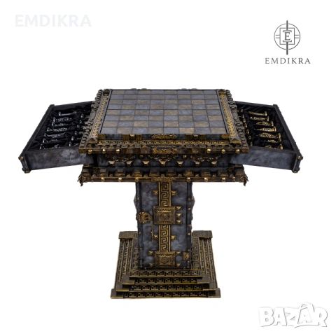 Маса за шах AXIS - Pedestal, снимка 8 - Шах и табла - 54901241