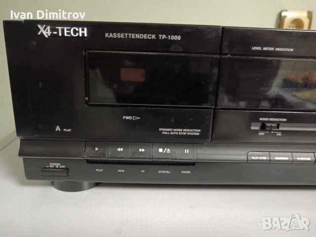 двукасетъчен дек HI TECH, снимка 2 - Декове - 54714580