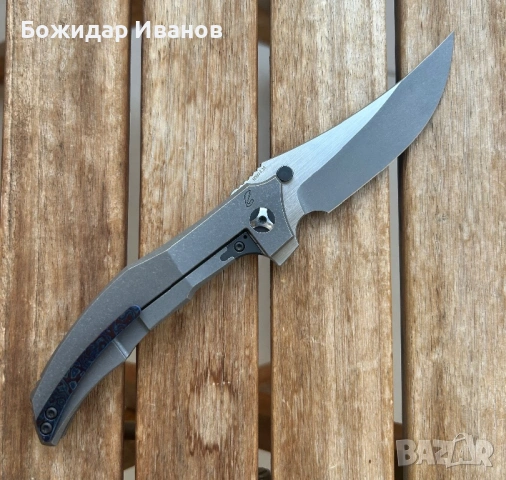 Придавач нож CKF Persian(Peter Rassenti) , снимка 2 - Ножове - 54685002