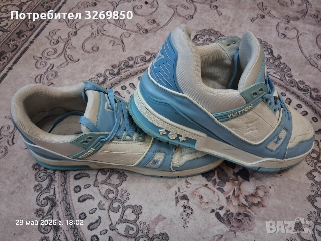 Louis Vuitton LV Trainer номер 44 ( 28.5 см.) , снимка 13 - Маратонки - 54714159