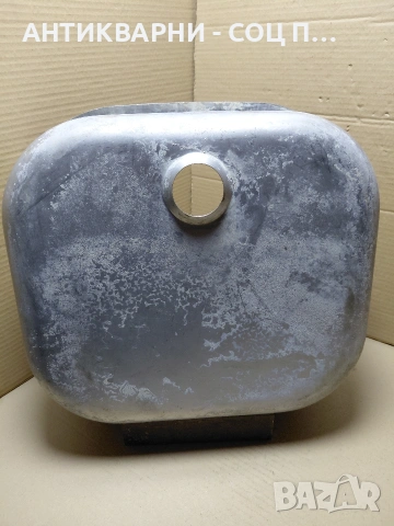 Стара Хром Мивка 2.700кг. НОМЕР 1156., снимка 4 - Антикварни и старинни предмети - 54347931