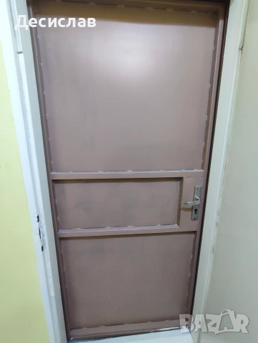 Метална врата  193/90 см., снимка 4 - Входни врати - 54826644