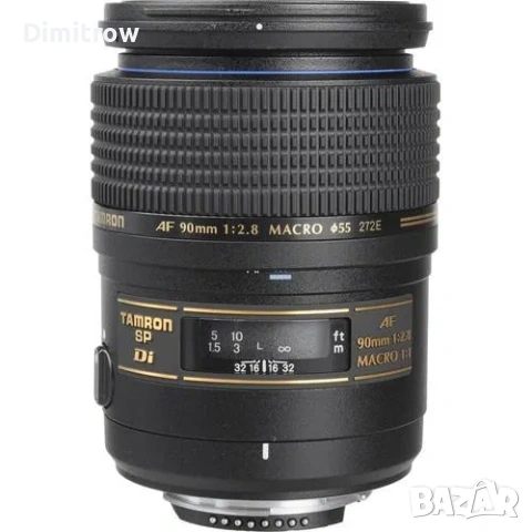 обектив Tamron AF 90 mm macro 2.8 Nikon , снимка 8 - Обективи и филтри - 54618717