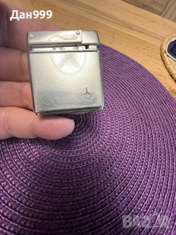 Бензинова посребрена запалка Rowenta  snap