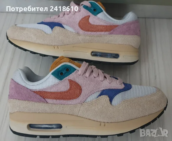 Nike Air Max 1 UK 6 US 8.5 Womens Size 40/25.5 см НОВО! ОРИГИНАЛ! Дамски Маратонки!, снимка 7 - Маратонки - 55508424