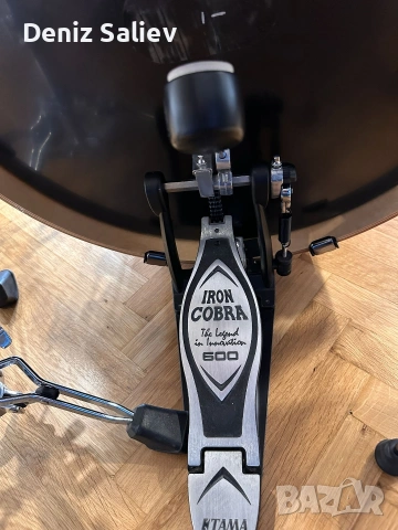 Tama superstar hyperdrive maple, Slp 13,7, Tama iron cobra 600, снимка 6 - Ударни инструменти - 54526458