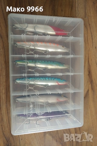 Воблери Rapala ,риболов тролинг,лодка, снимка 3 - Такъми - 54980449