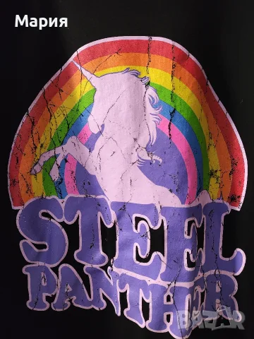Тениска на Steel Panther, размер S, снимка 2 - Тениски - 55342752