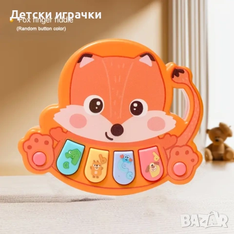 Детско електронно пиано Животни, за малки деца, образователна играчка , снимка 2 - Образователни игри - 54693680