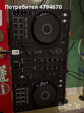  DJ контролер Pioneer DJ - DDJ-FLX4, черен
