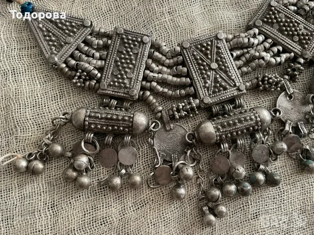 Старинно колие,амулет,муска, снимка 3 - Антикварни и старинни предмети - 55674050